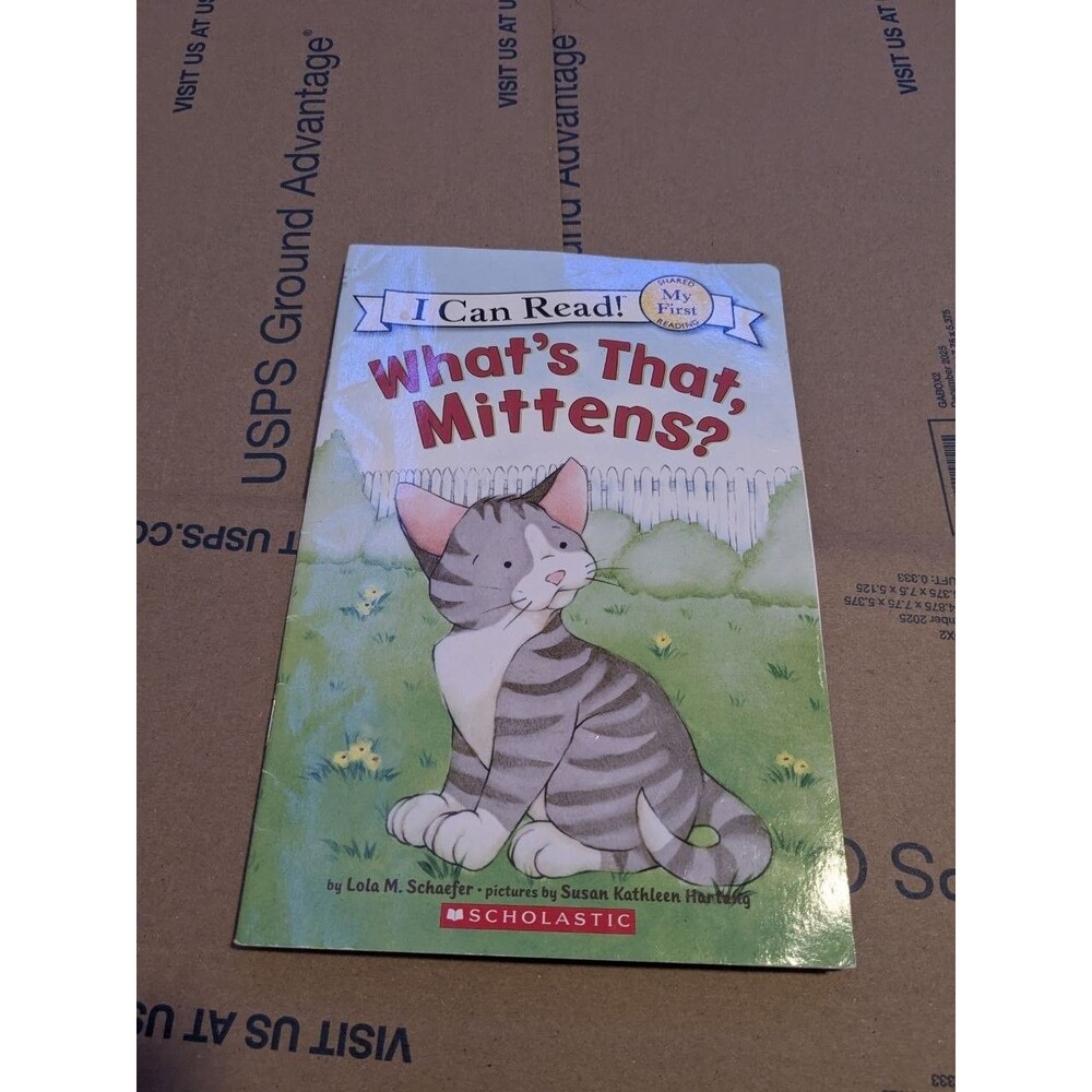Whats That Mittens Lola Schaefer Kids Paperback Book I Can Read